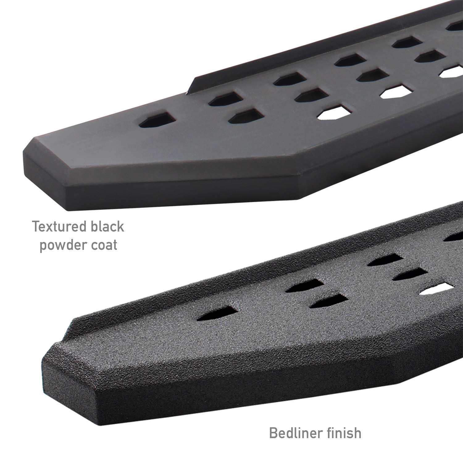 Go Rhino 6943468020T -   - RB20 Running Boards With Mounting Brackets & 2 Pairs of Drop Steps Kit - Protective Bedliner Coating