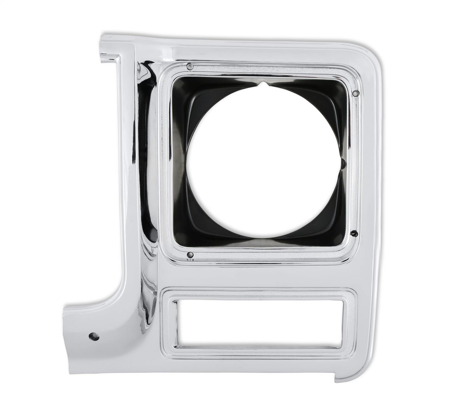 Holley 04-322 - Classic Truck Headlight Bezel Holley 04-322 - Classic Truck Headlight Bezel