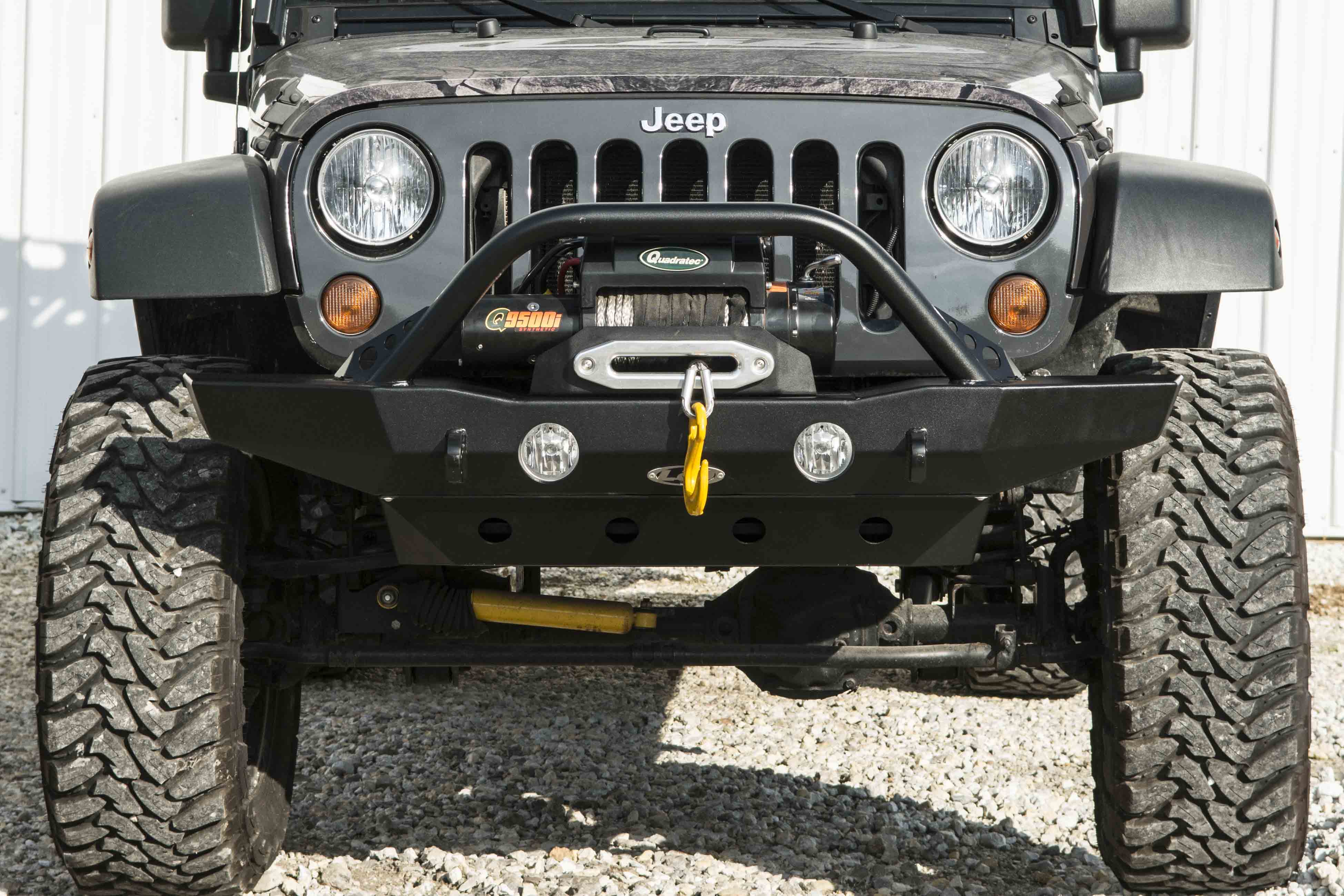 LoD Offroad JFB0713 - JK Destroyer Mid-Width Front Bumper w/ Bull Bar LoD Offroad JFB0713 - JK Destroyer Mid-Width Front Bumper w/ Bull Bar