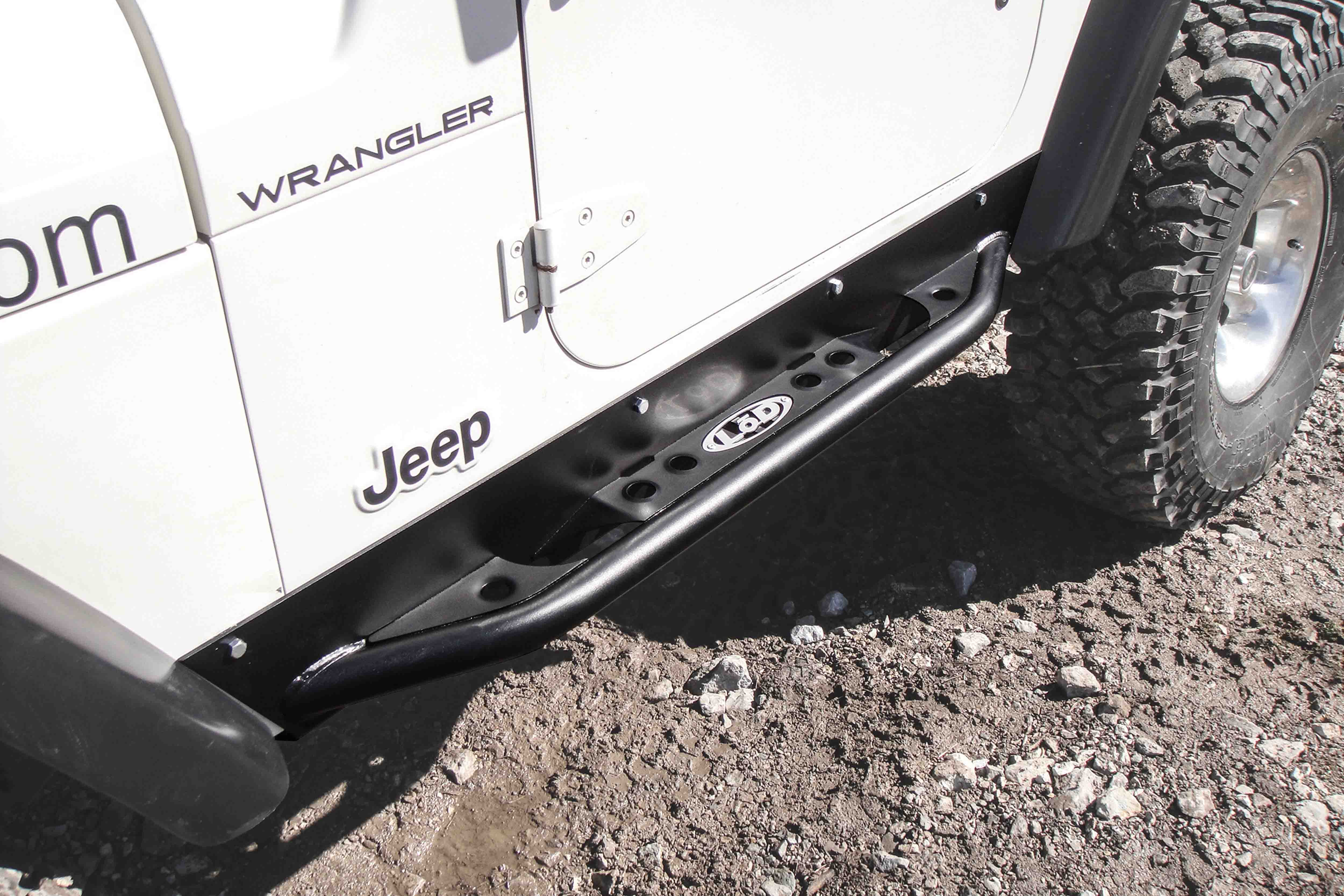 LoD Offroad JRS9601 - TJ Signature Series Rocker Guards LoD Offroad JRS9601 - TJ Signature Series Rocker Guards