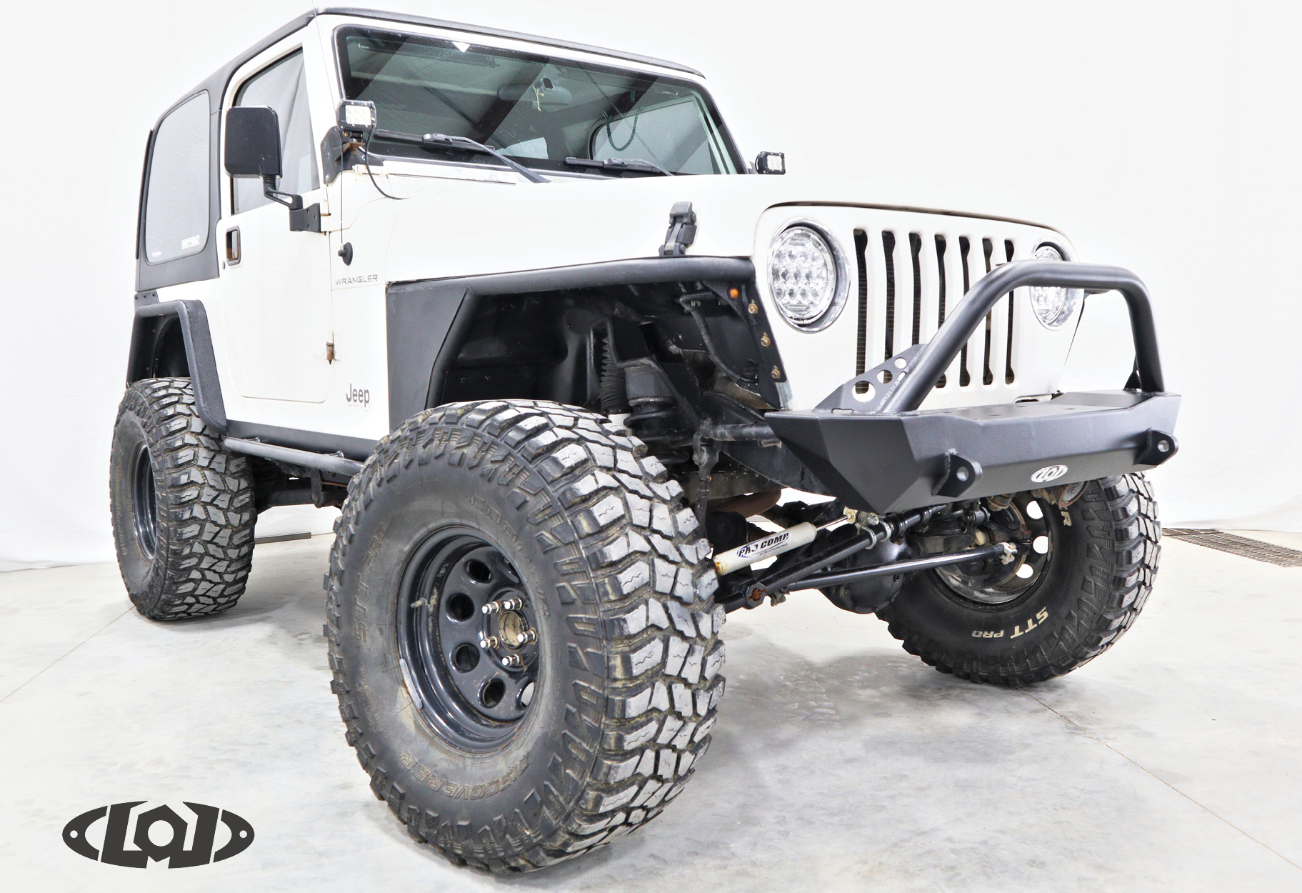 LoD Offroad JFB9671 - TJ/LJ/YJ Destroyer Shorty Front Bumper w/ Bull Bar LoD Offroad JFB9671 - TJ/LJ/YJ Destroyer Shorty Front Bumper w/ Bull Bar