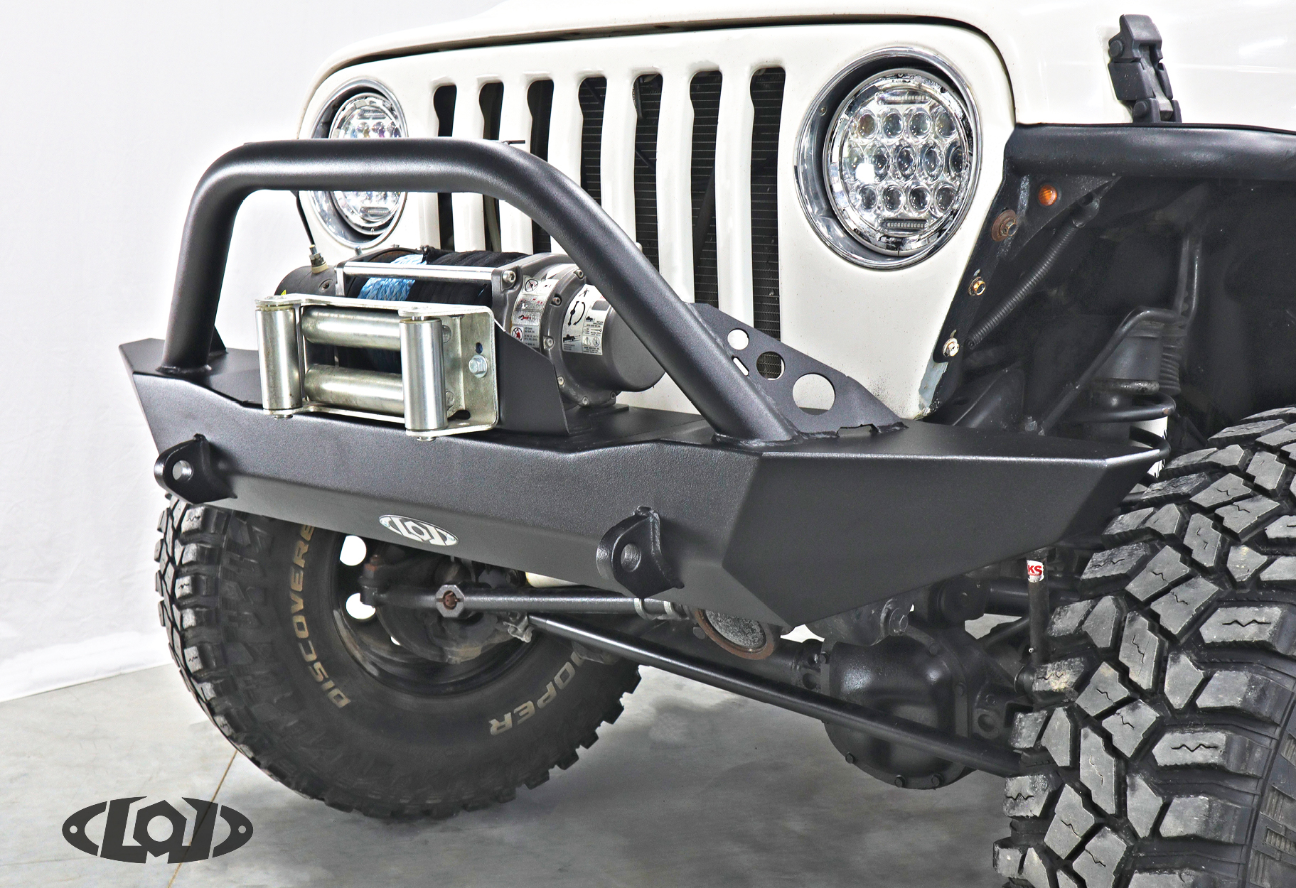 LoD Offroad JFB9675 - TJ/LJ/YJ Destroyer Full Front Bumper w/ Bull Bar LoD Offroad JFB9675 - TJ/LJ/YJ Destroyer Full Front Bumper w/ Bull Bar