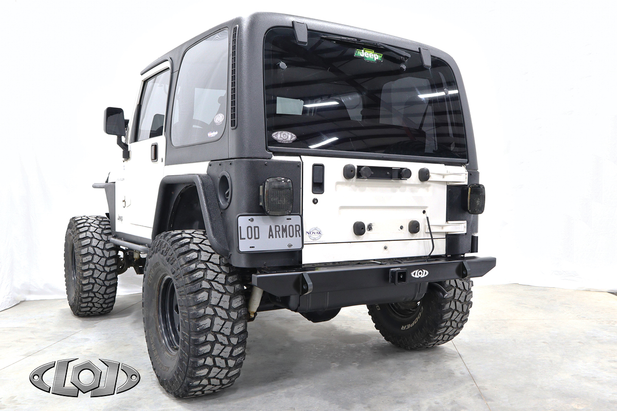 LoD Offroad JRB9621 - TJ/LJ/YJ Expedition Rear Bumper - Only LoD Offroad JRB9621 - TJ/LJ/YJ Expedition Rear Bumper - Only