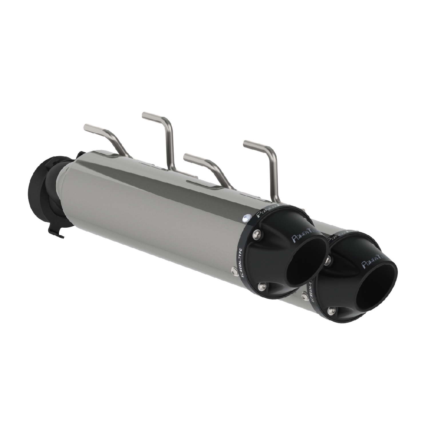 MBRP AT-9706PT - Stacked Dual Slip On Exhaust Pipe Performance Series For 15-19 Arctic Cat WildCat X Models MBRP AT-9706PT - Stacked Dual Slip On Exhaust Pipe Performance Series For 15-19 Arctic Cat WildCat X Models
