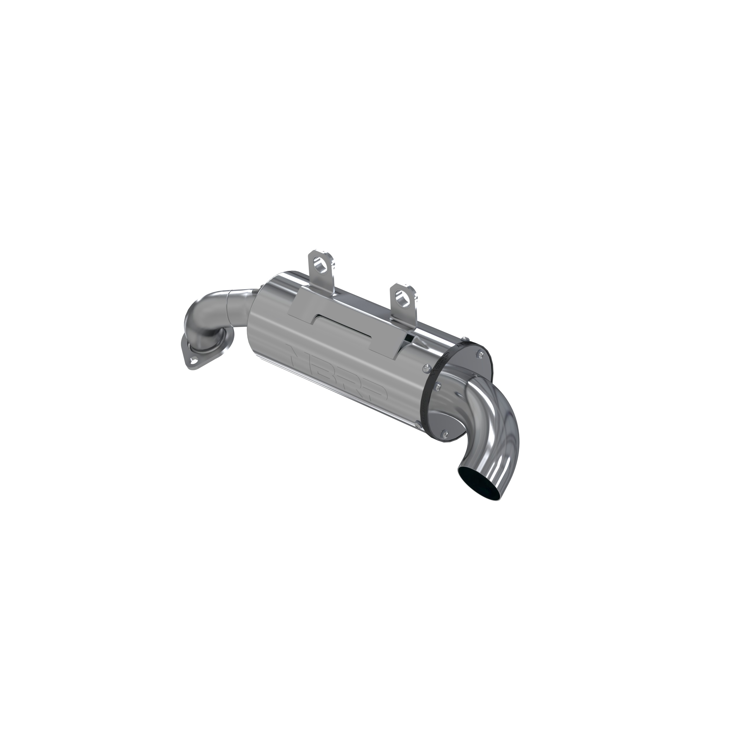MBRP AT-9802PT - 2017-2019 CFMOTO Zforce 1000 EPS 5.0 Inch Single Slip-on Performance Muffler Performance Series