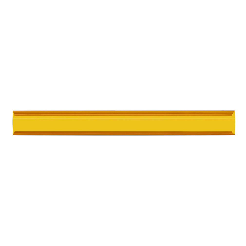 Mishimoto BNLT-COV-SS20YL - Borne Off-Road Light Bar Cover, Single Row 20 In., Amber