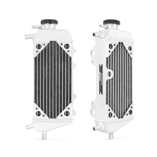 Mishimoto MMDB-YZ125-05RX - Yamaha YZ125 Braced Aluminum Dirt Bike Radiator