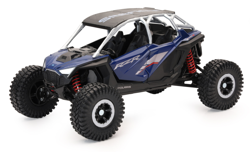 New Ray Toys 58466A - Polaris RZR Pro R 4 Rock Crawler Azure Crystal Scale - 1:18