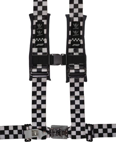 PRP Seats SHRDY4.3-CHECK - Shreddy 4.3 Harness Checkered PRP Seats SHRDY4.3-CHECK - Shreddy 4.3 Harness Checkered