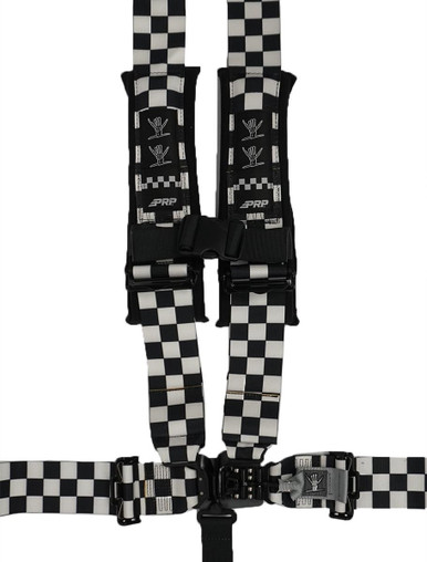 PRP Seats SHRDY5.3-CHECK - Shreddy 5.3 Harness Checkered