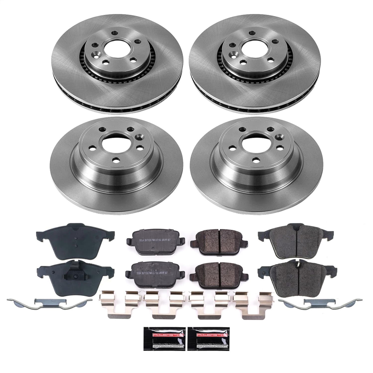 PowerStop K15503DK - Power Stop 18-22 Nissan Kicks Front and Rear Z23 Evolution Brake Kit PowerStop K15503DK - Power Stop 18-22 Nissan Kicks Front and Rear Z23 Evolution Brake Kit