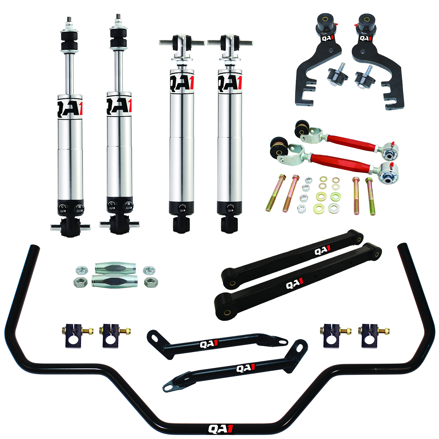 QA1 DK21-GMA1 - 64-67 GM A-Body Level 1 Drag Kit 2.0 w/ Shocks