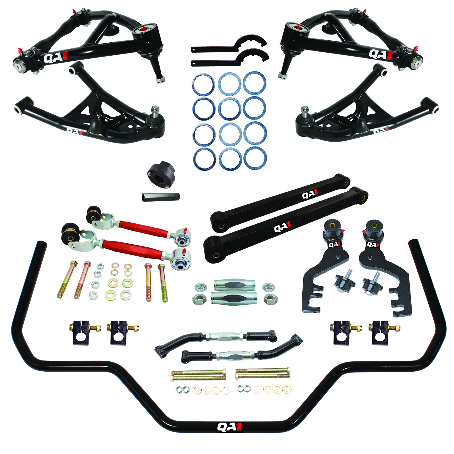 QA1 DK32-GMA1 - 64-67 GM A-Body Level 2 Drag Kit 2.0 w/o Shocks