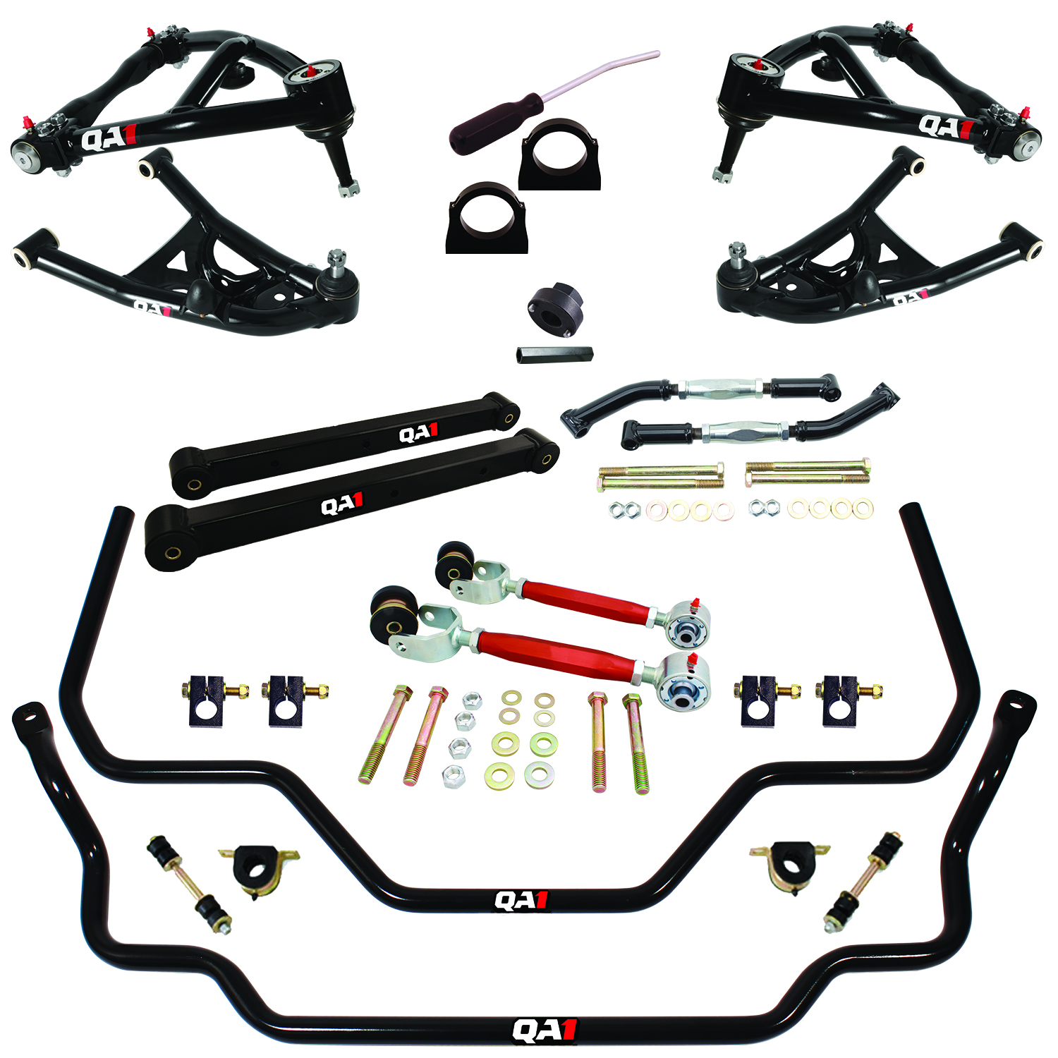 QA1 HK33-GMG2 - 69-72 GM G-Body Level 3 Handling Kit 2.0 w/o Shocks