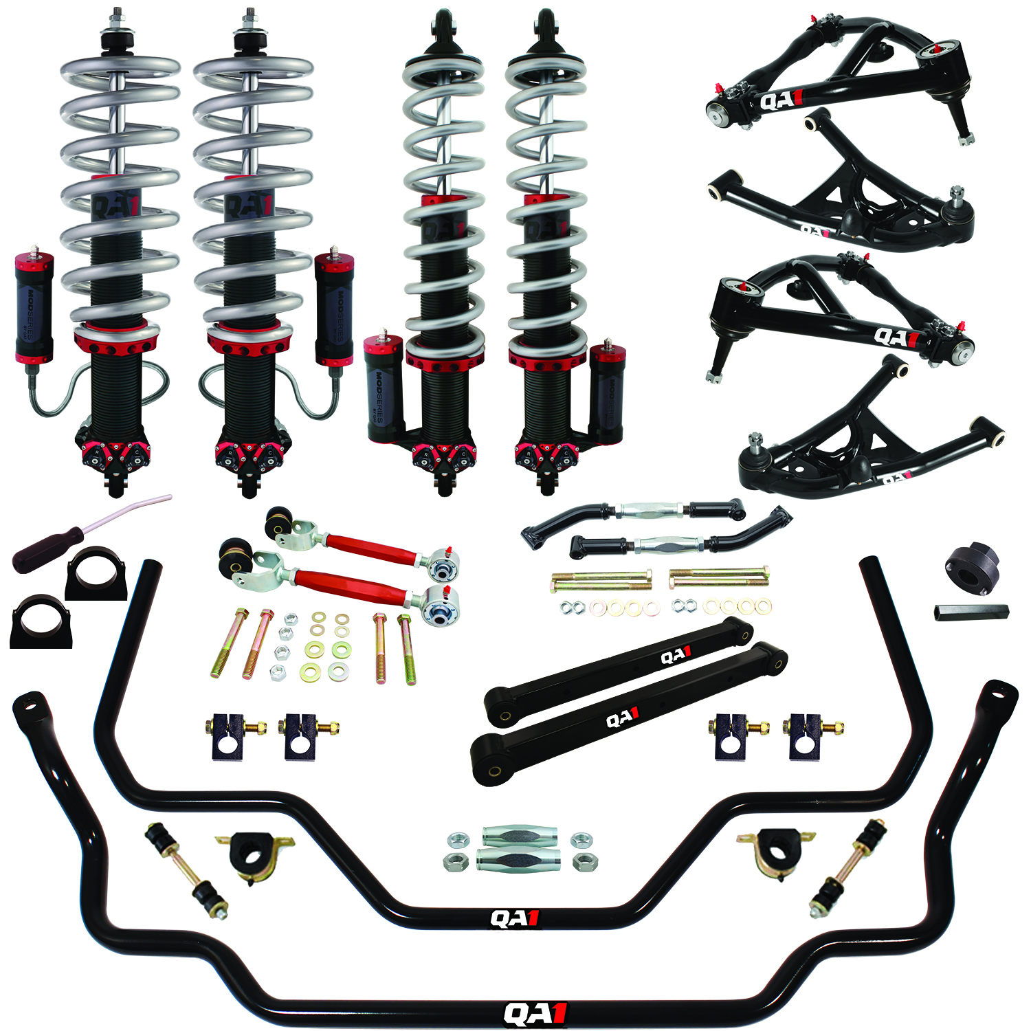 QA1 HK23-GMA1 - 64-67 GM A-Body Level 3 Handling Kit 2.0 w/ Shocks