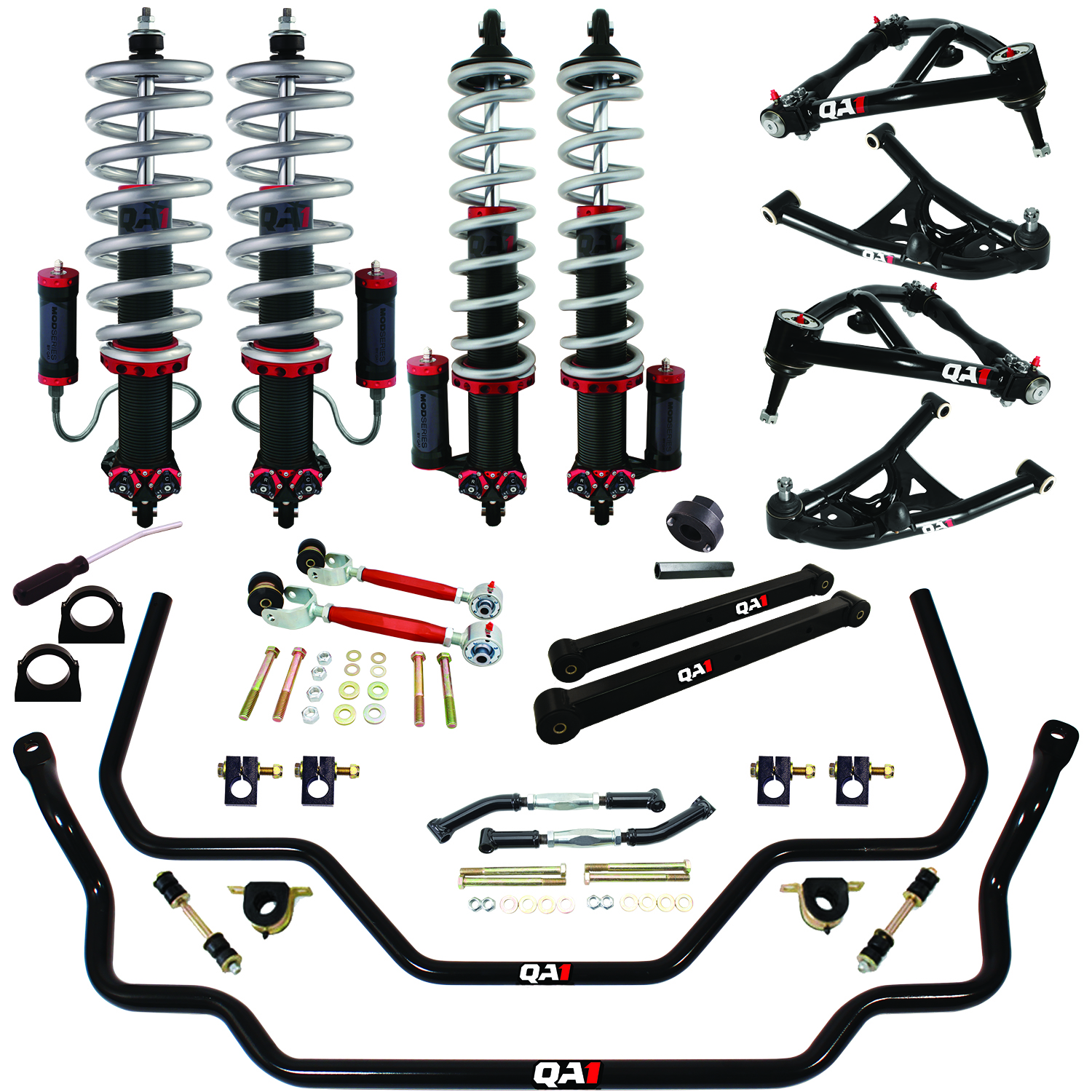 QA1 HK23-GMA2 - 68-72 GM A-Body Level 3 Handling Kit 2.0 w/ Shocks QA1 HK23-GMA2 - 68-72 GM A-Body Level 3 Handling Kit 2.0 w/ Shocks