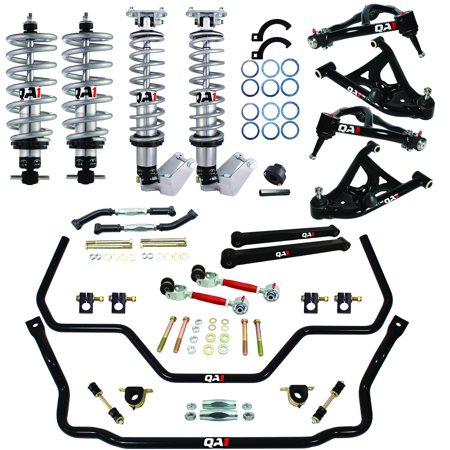 QA1 HK22-GMG1 - 78-88 GM G-Body Handling Kit Level 2 w/Shocks
