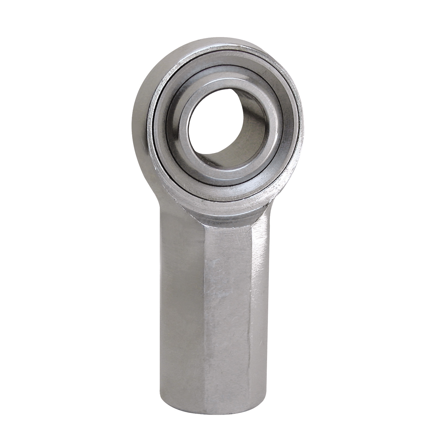 QA1 KFR14T - K Series 3-Pc Rod End - Female/Right Hand - .875in Bore x 7/8-14 - Carbon Steel w/PTFE