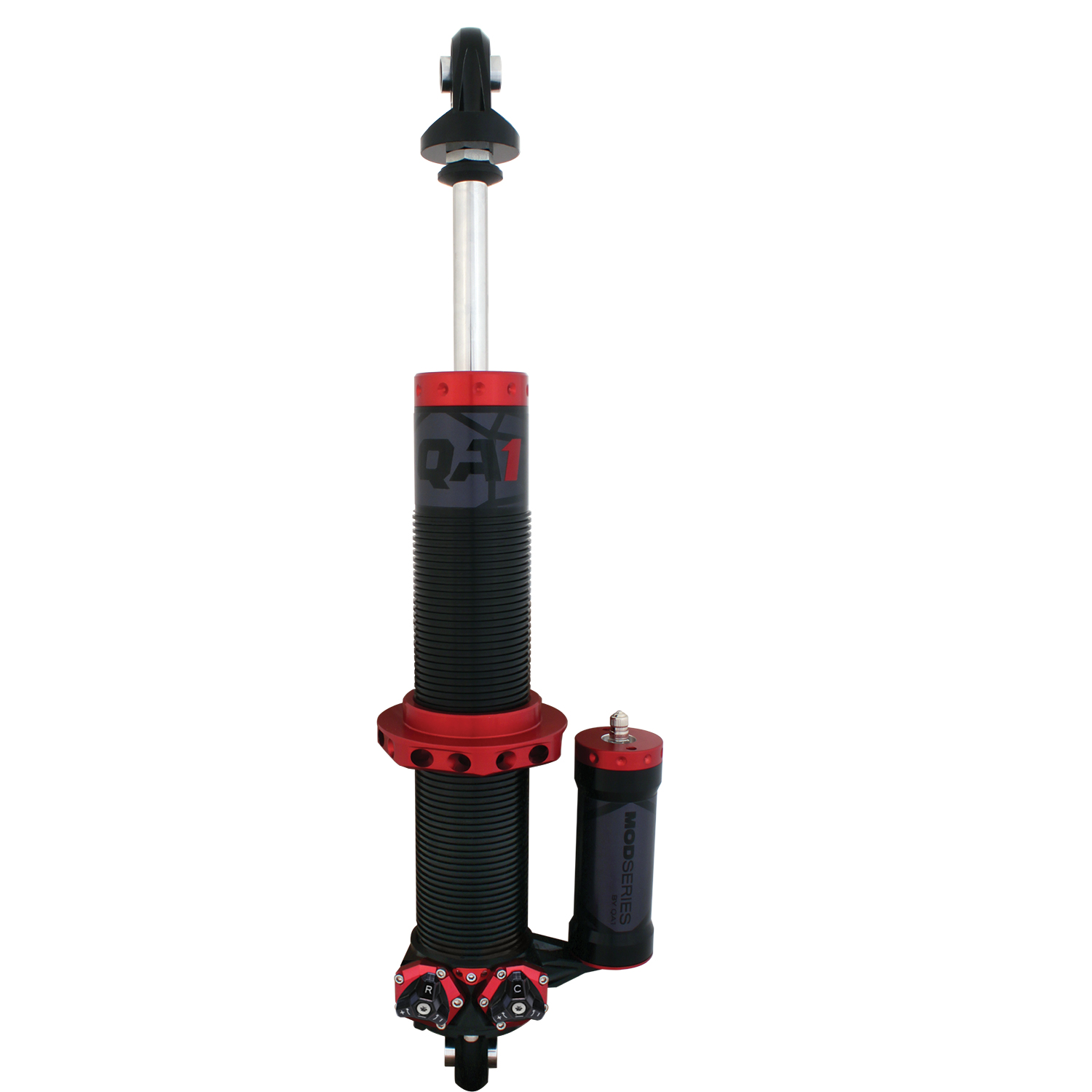 QA1 M421PR - MOD Series Coil-Over Shock Absorber - Piggyback - Right Hand - Bearing Mount - 10.625in/15in