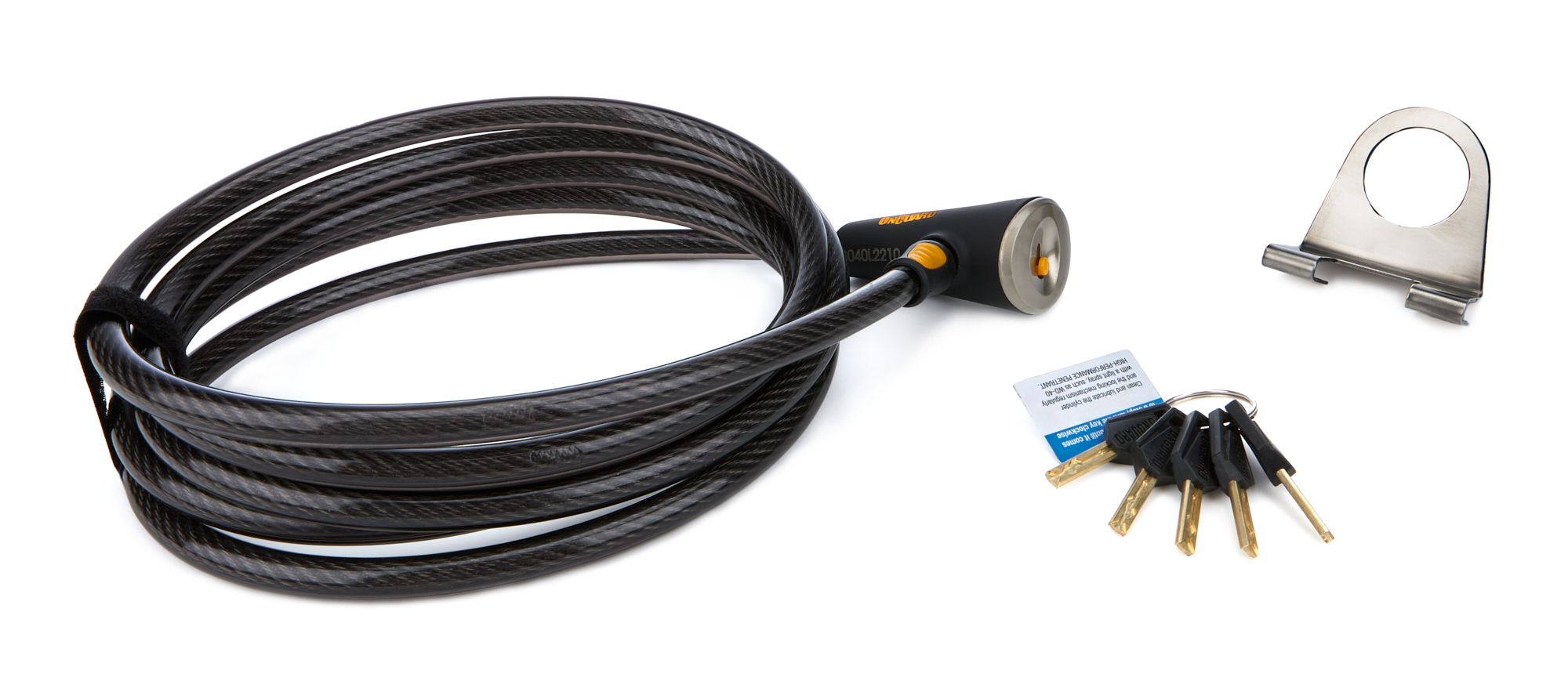 SeaSucker BA8912 - Roof Rack Tie Down - OnGuard - Cable / Lock - Window Mount - 10 ft Long - Each SeaSucker BA8912 - Roof Rack Tie Down - OnGuard - Cable / Lock - Window Mount - 10 ft Long - Each