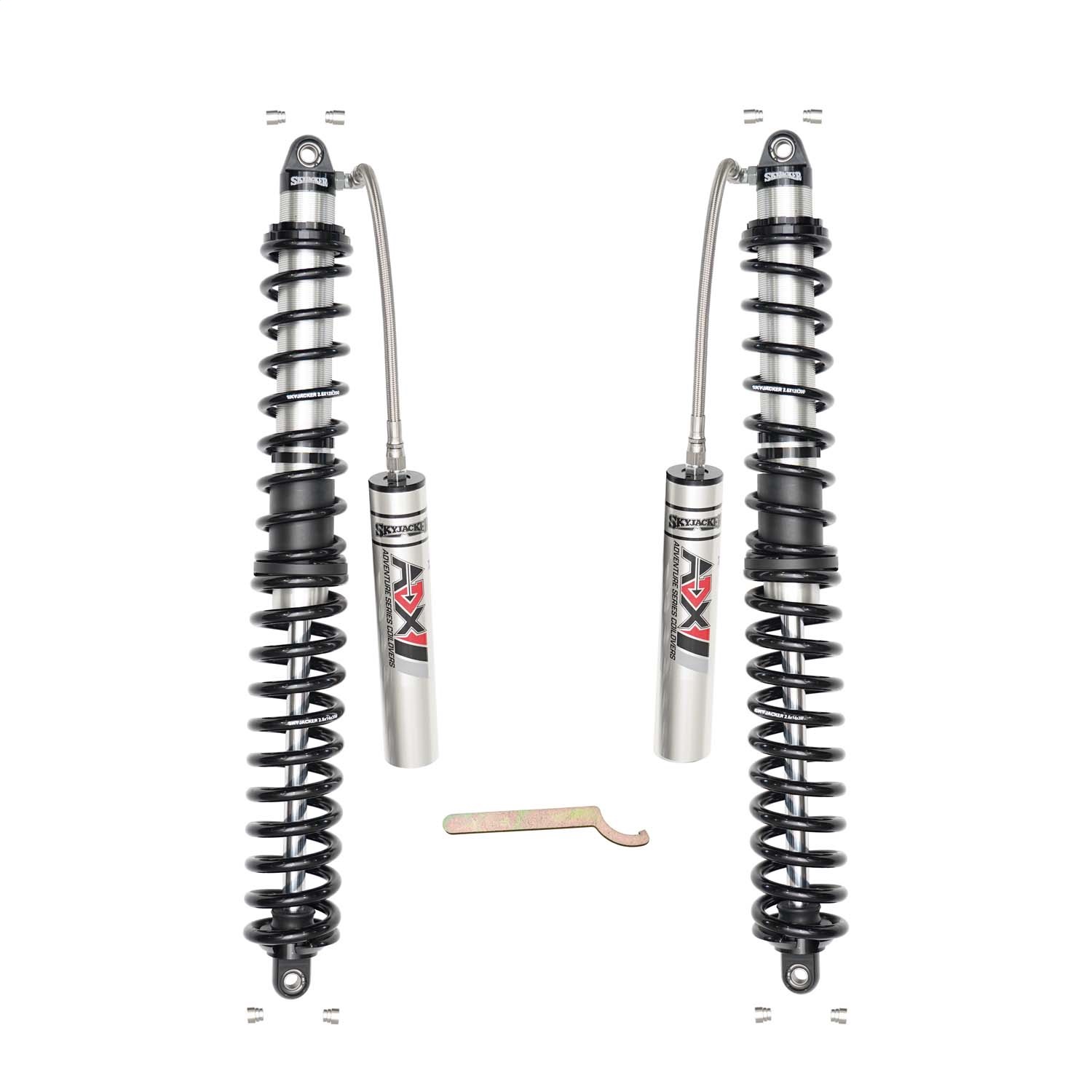 Skyjacker JL36ER - 23-24 Jeep JL 3.5-6 in. ADX 2.0 Adventure Series Remote Reservoir Rear Coilover Shocks