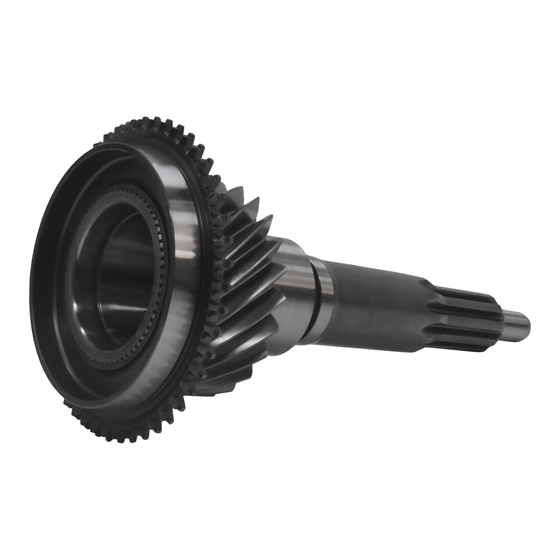 USA Standard Gear ZMZF1319-202-027 - USA standard Manual Transmission ZF Input Shaft 2000+ Ford 6-SPD