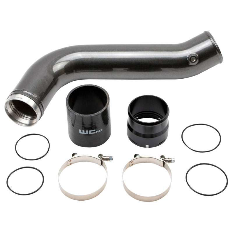 Wehrli WCF100381-GF - 20-24 L5P Duramax 3.5" Pass. Side Intercooler Pipe - Grape Frost Wehrli WCF100381-GF - 20-24 L5P Duramax 3.5" Pass. Side Intercooler Pipe - Grape Frost
