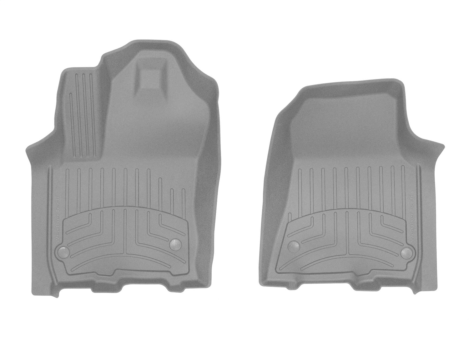 Weathertech 4618771IM - FloorLiner™ HP; Gray; Front;