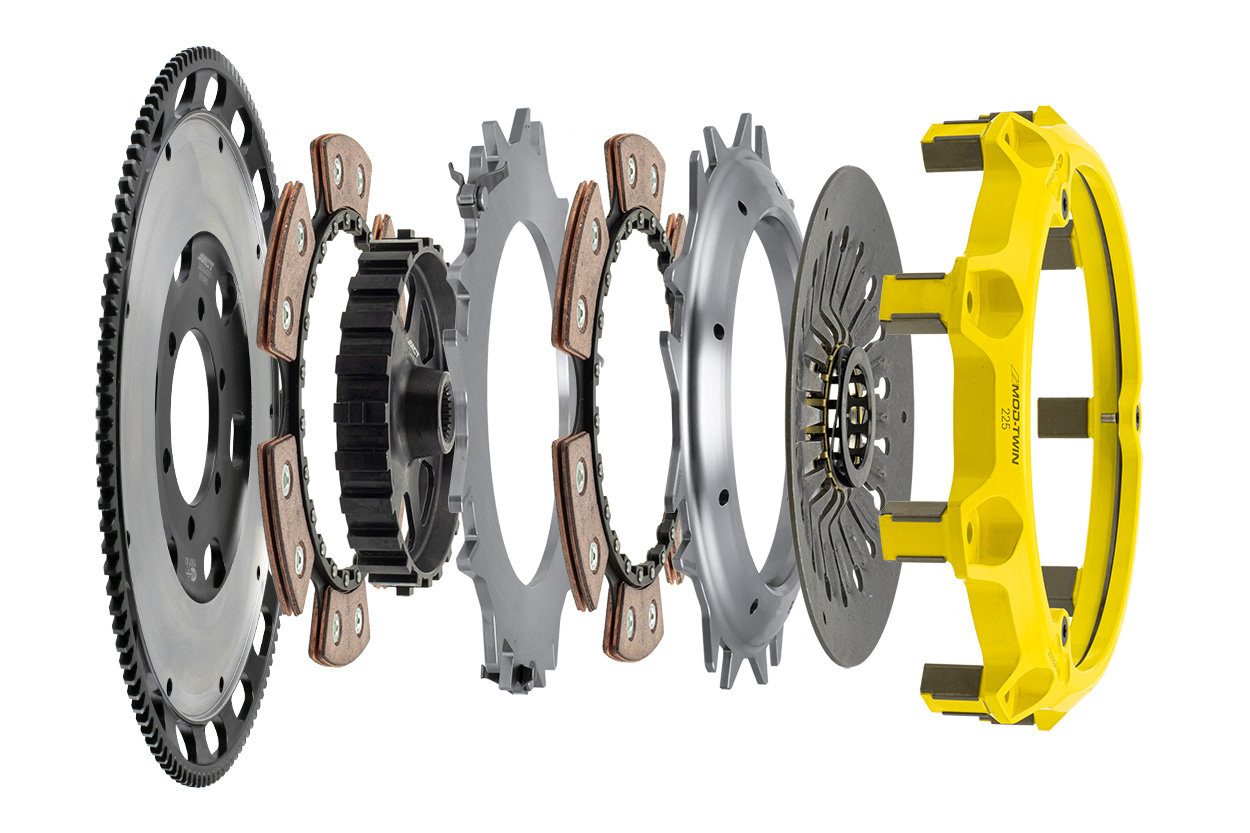ACT T1R-MZ01 - 93-95 Mazda RX-7 FD Mod-Twin 225 HD Rigid Race Clutch Kit ACT T1R-MZ01 - 93-95 Mazda RX-7 FD Mod-Twin 225 HD Rigid Race Clutch Kit