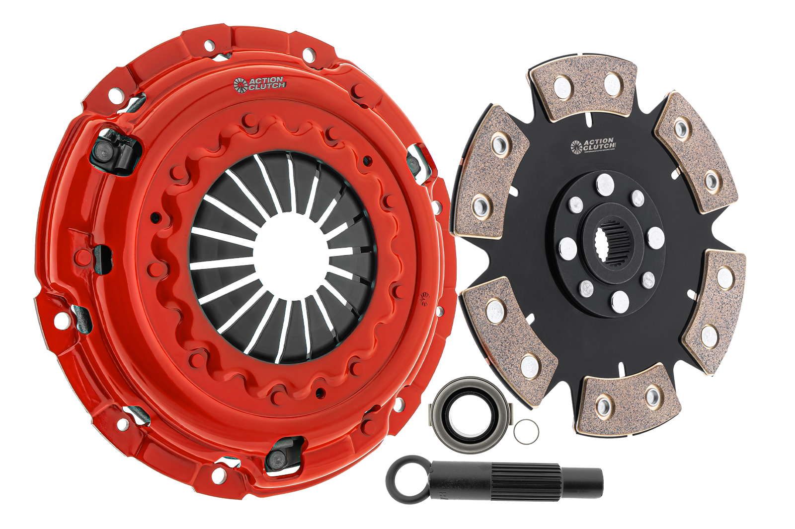 Action Clutch ACR-1744 - 04-05 Subaru Baja 2.5L (EJ255) Turbo AWD Stage 6 Clutch Kit (2MD)