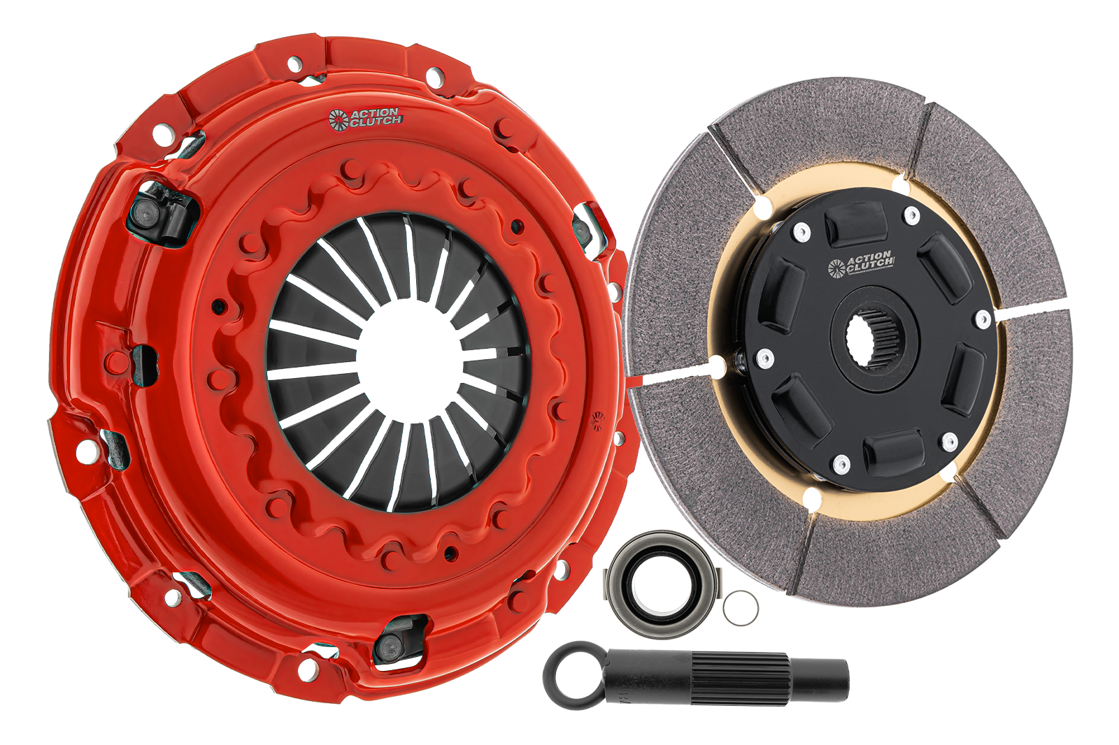 Action Clutch ACR-2033-SPR - 98-08 Toyota Corolla 1.8L (1ZZFE) FWD Ironman Sprung (Street) Clutch Kit