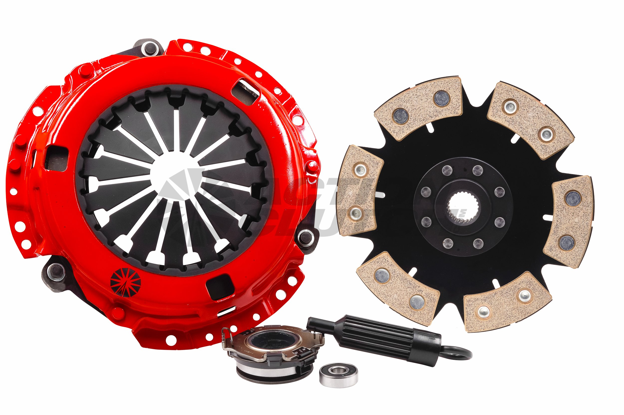 Action Clutch ACR-2265 - 01-07 Mitsubishi Lancer Evo 7-9 2.0L (4G63) T AWD 7.25in Twin Disc Race Clutch w/FW