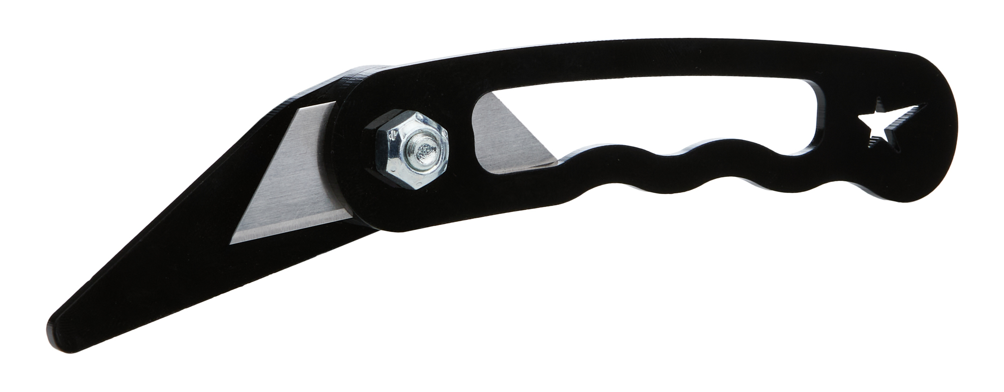 AllStar Performance ALL23101 - Utility Knife - Graphic Trimming Tool - Adjustable Head - Aluminum - Black Anodized - Each