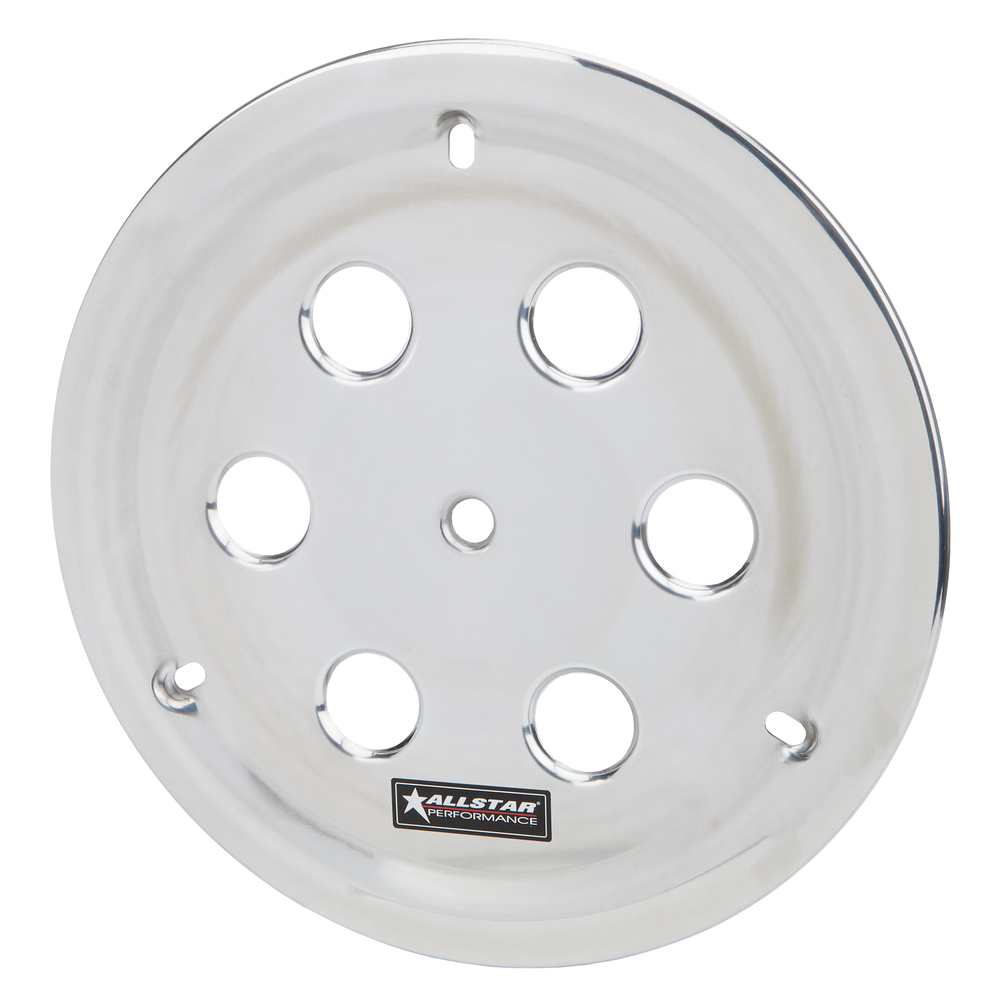 AllStar Performance ALL44142 - Aluminum Wheel Cover Weld Multi Hole Polished