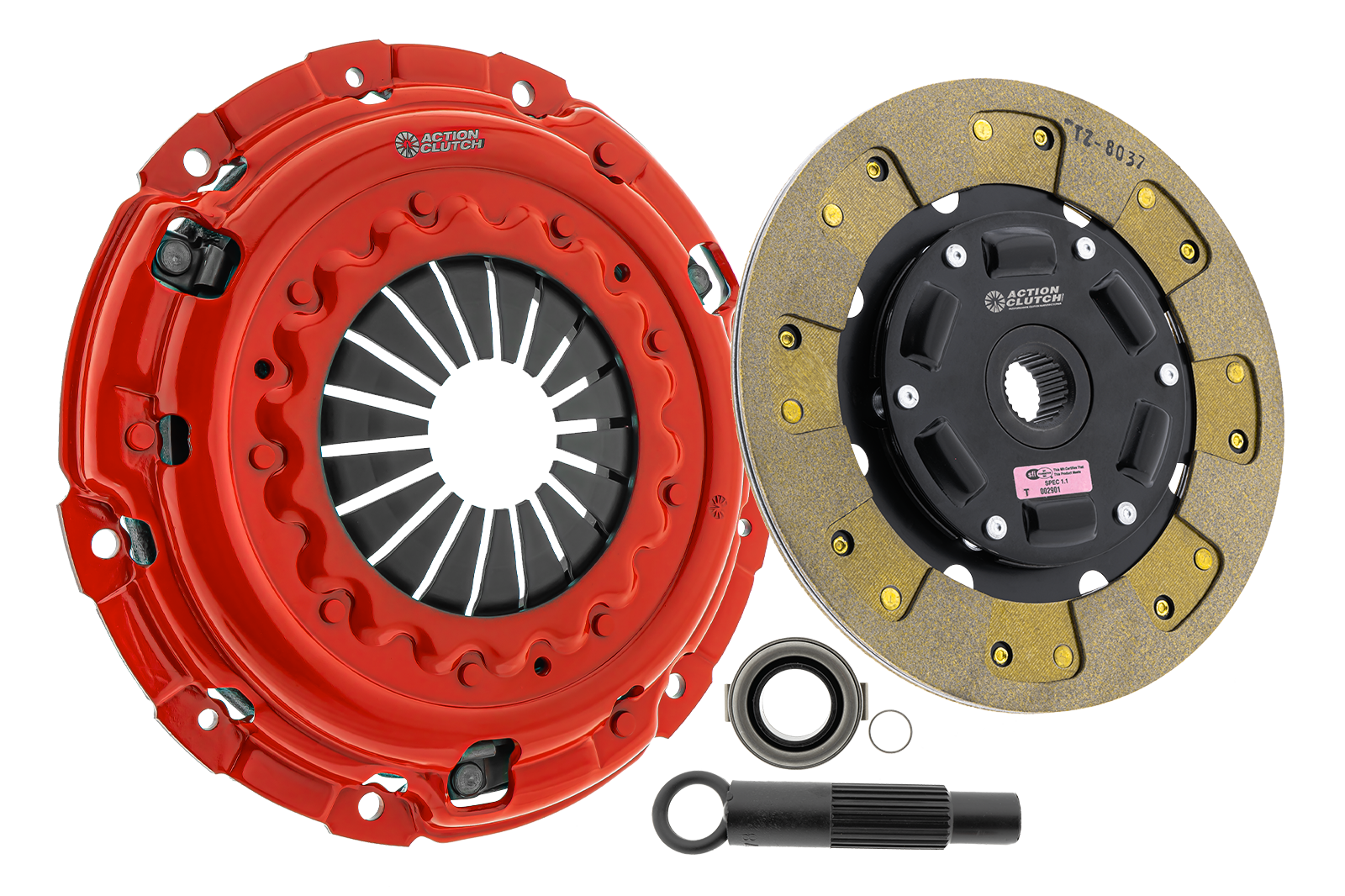 Action Clutch ACR-3429 - 98-01 Nissan Skyline GT-T 2.5L (RB25DET) Turbo Pull Type RWD Stage 2 Clutch (1KS)