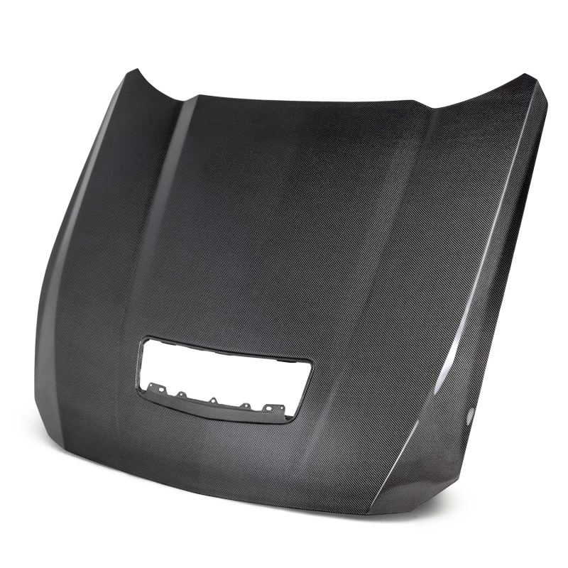 Anderson Composites AC-HD24FDMU-OE-DS - 2024 Ford Mustang Type-OE Double Sided Carbon Fiber Hood Anderson Composites AC-HD24FDMU-OE-DS - 2024 Ford Mustang Type-OE Double Sided Carbon Fiber Hood