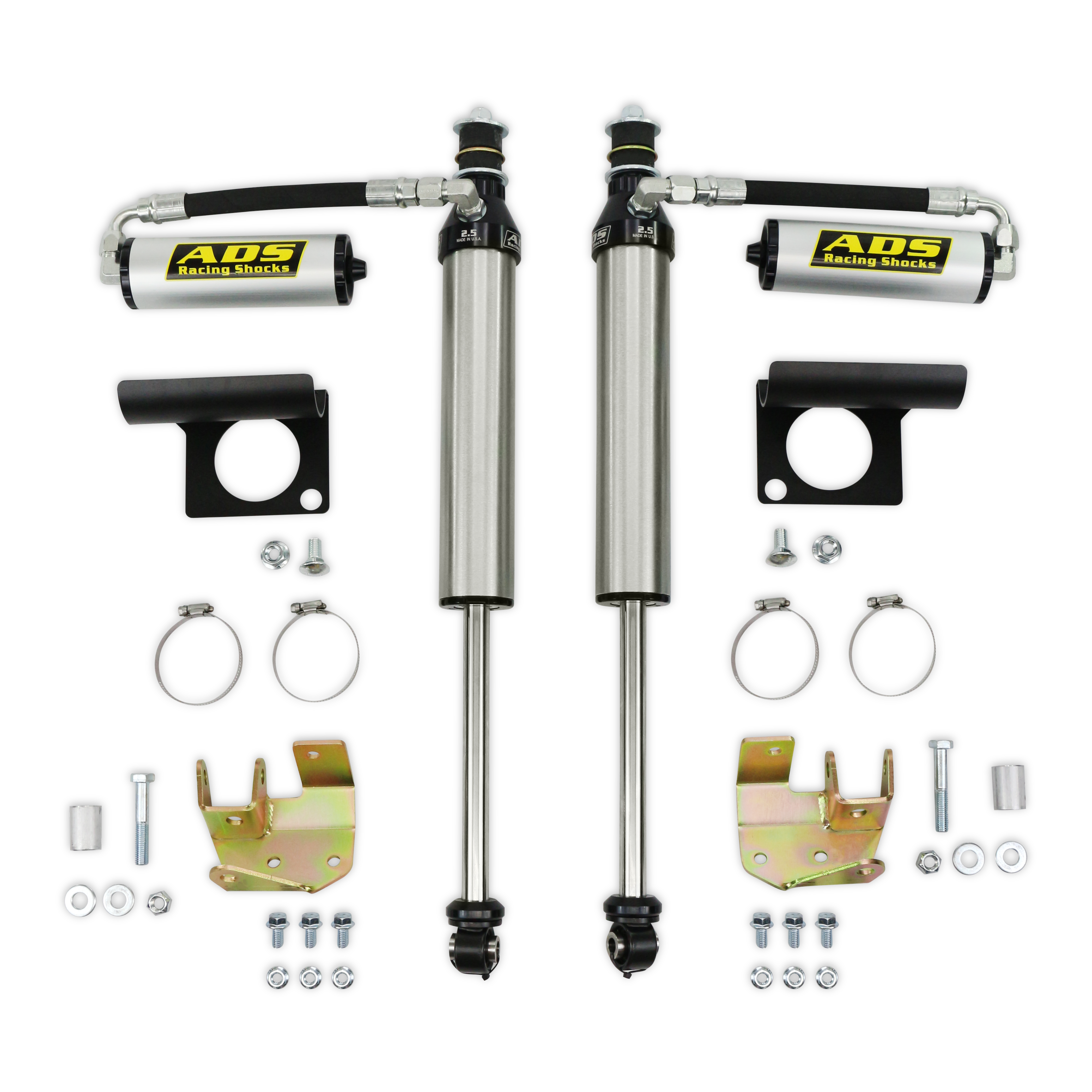 Arizona Desert Shocks 250-3JKF0-A00 - ADS Direct Fit 2.5" Adjustable Reservoir Race Shocks - Front