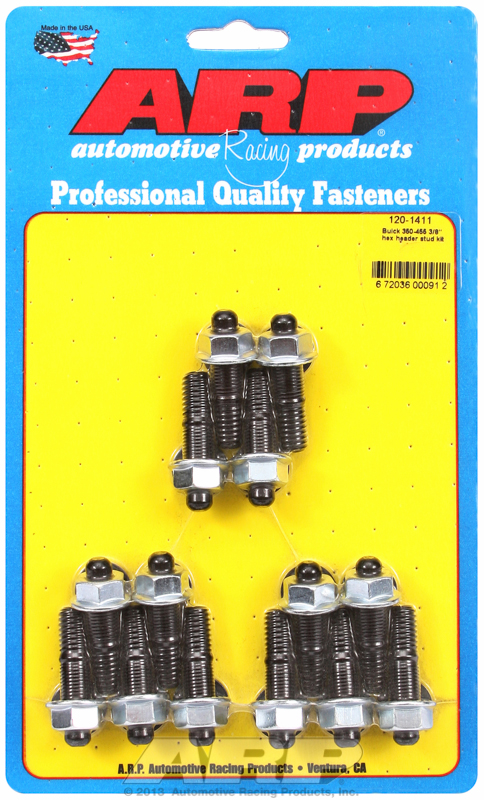 ARP 120-1411 - Buick 350-455 3/8in hex header stud kit