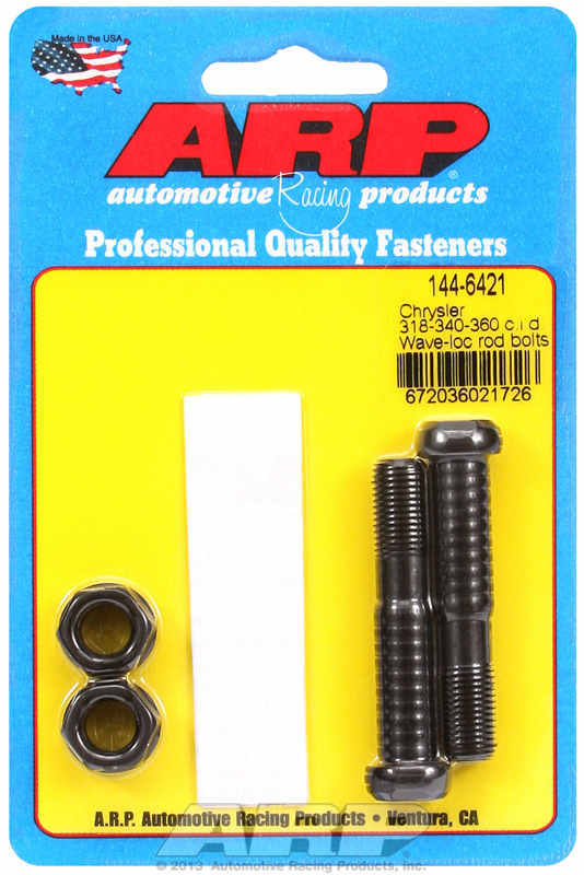ARP 144-6421 - Chrysler 318-340-360 c.i.d., wave-loc rod bolts ARP 144-6421 - Chrysler 318-340-360 c.i.d., wave-loc rod bolts