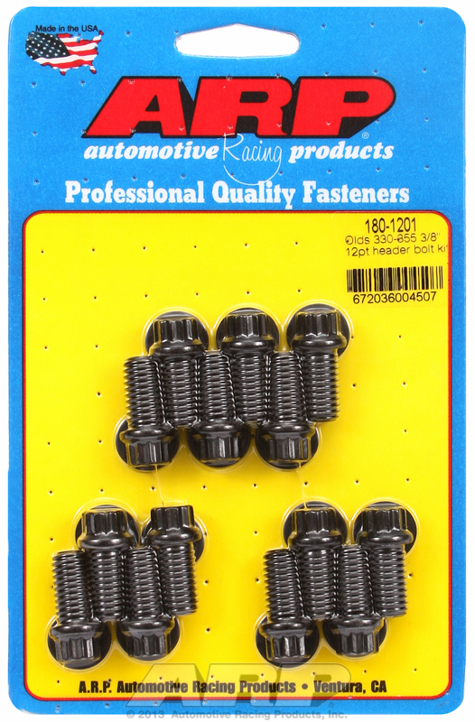 ARP 180-1201 - Olds 330-355 3/8in 12pt header bolt kit