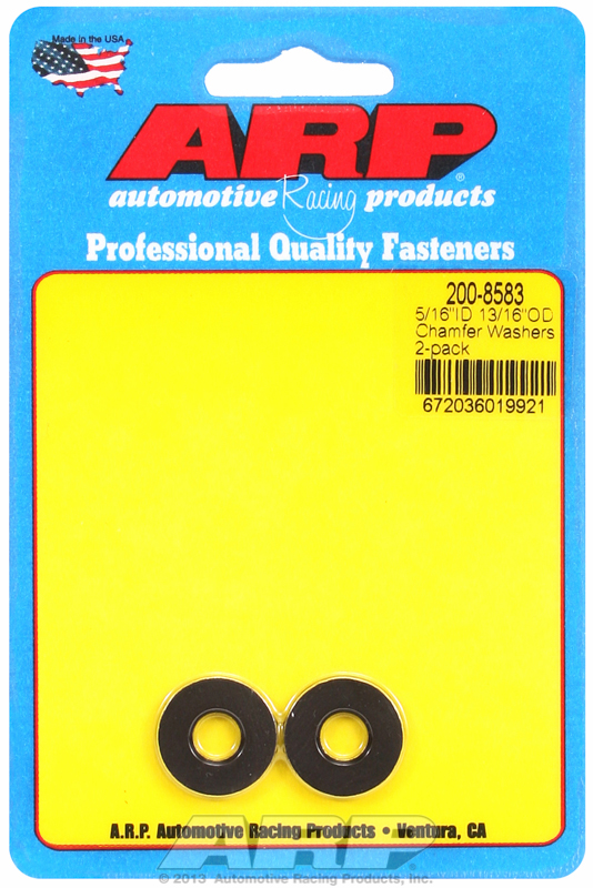 ARP 200-8583 - 5/16 ID  13/16 OD chamfer washers