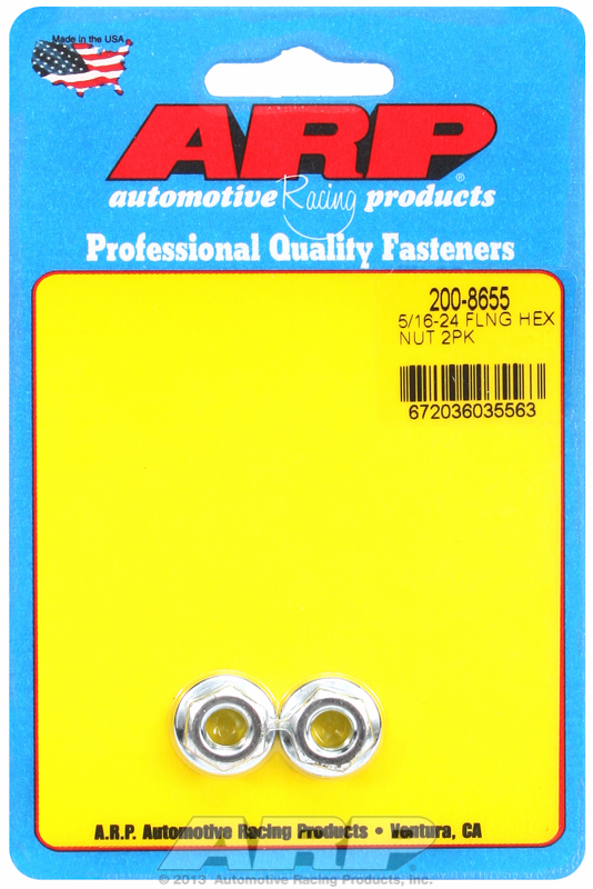 ARP 200-8655 - 5/16-24 hex flanged nut