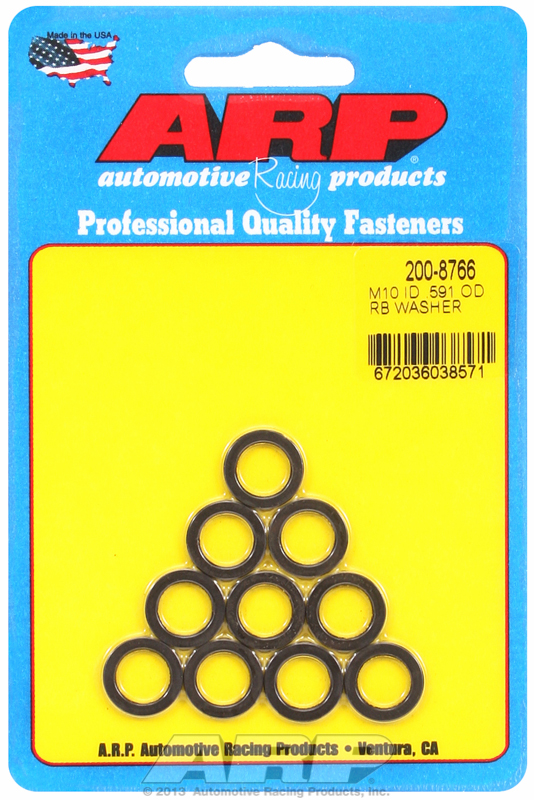 ARP 200-8766 - M10 ID .591 OD black washers ARP 200-8766 - M10 ID .591 OD black washers
