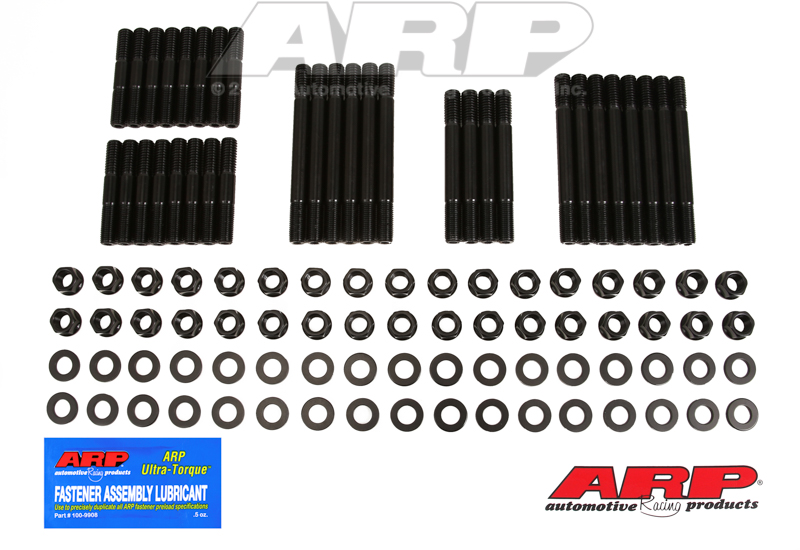 ARP 234-4123 - SB Chevy, w/-12 Brodix hd w/alum block, hex head stud kit