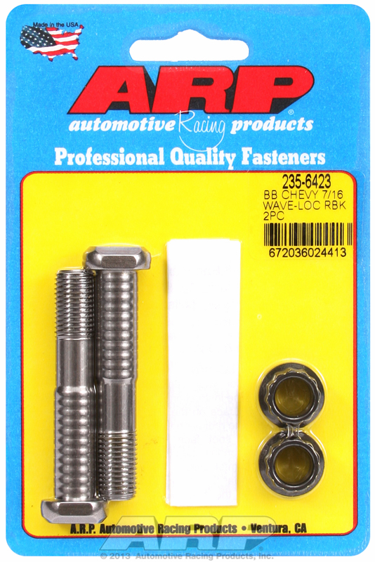 ARP 235-6423 - BB Chevy 7/16in pro wave-loc 2pk rod bolt kit ARP 235-6423 - BB Chevy 7/16in pro wave-loc 2pk rod bolt kit