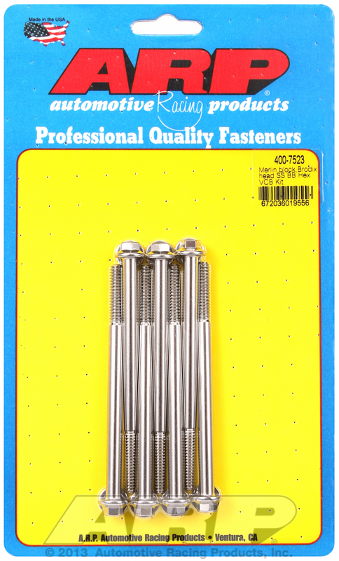 ARP 400-7523 - Merlin block, Brodix head BB hex valve cover bolt kit ARP 400-7523 - Merlin block, Brodix head BB hex valve cover bolt kit