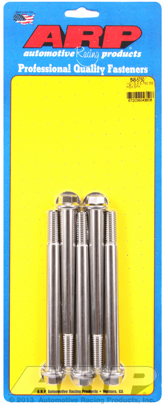 ARP 646-5750 - 1/2-13 x 5.750 hex SS bolts ARP 646-5750 - 1/2-13 x 5.750 hex SS bolts