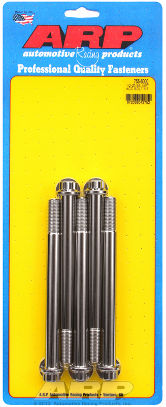 ARP 755-6000 - 1/2-20 x 6.000 12pt SS bolts