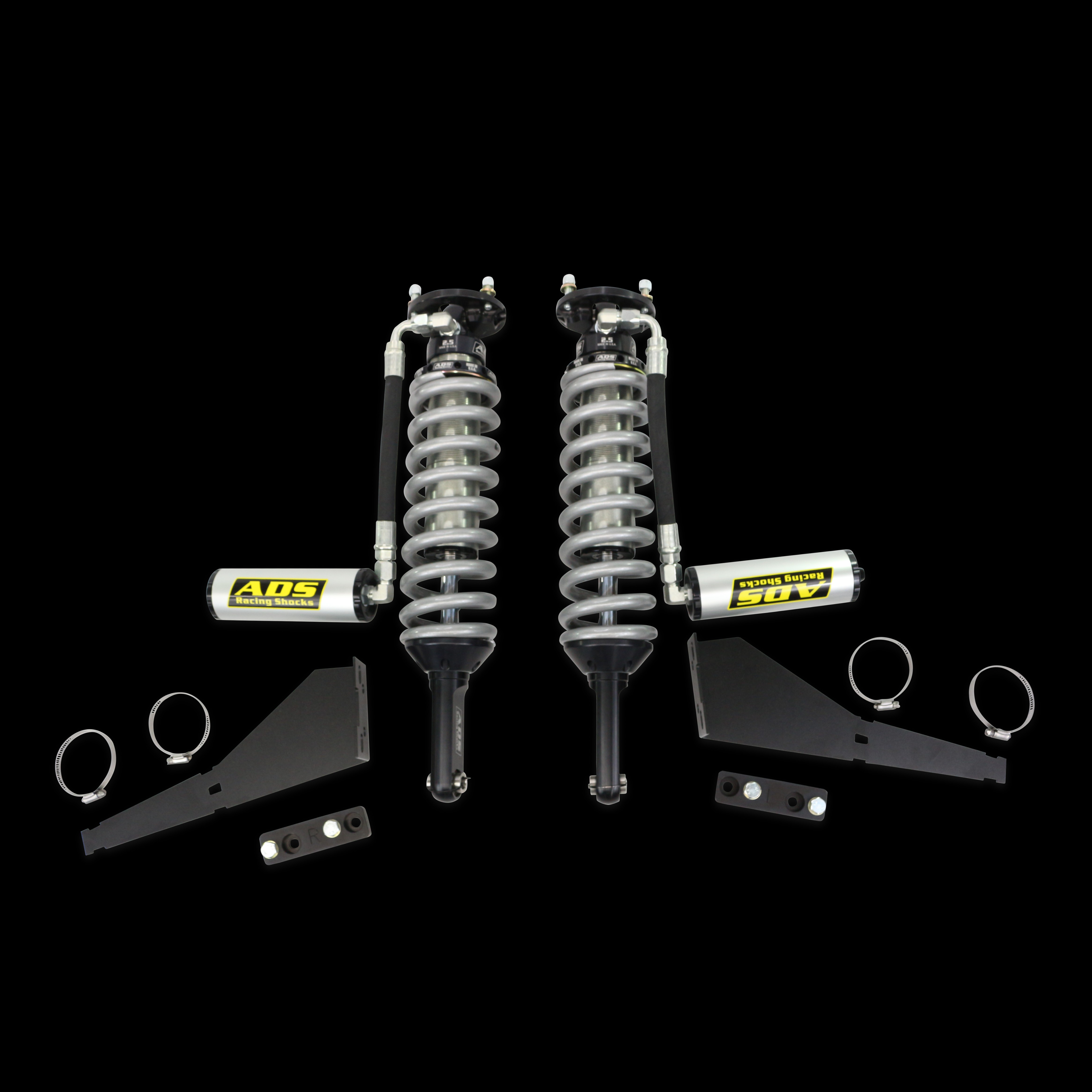 Arizona Desert Shocks 250-T4006-065 - ADS Direct Fit 2.5" Reservoir Race Coilovers - Front