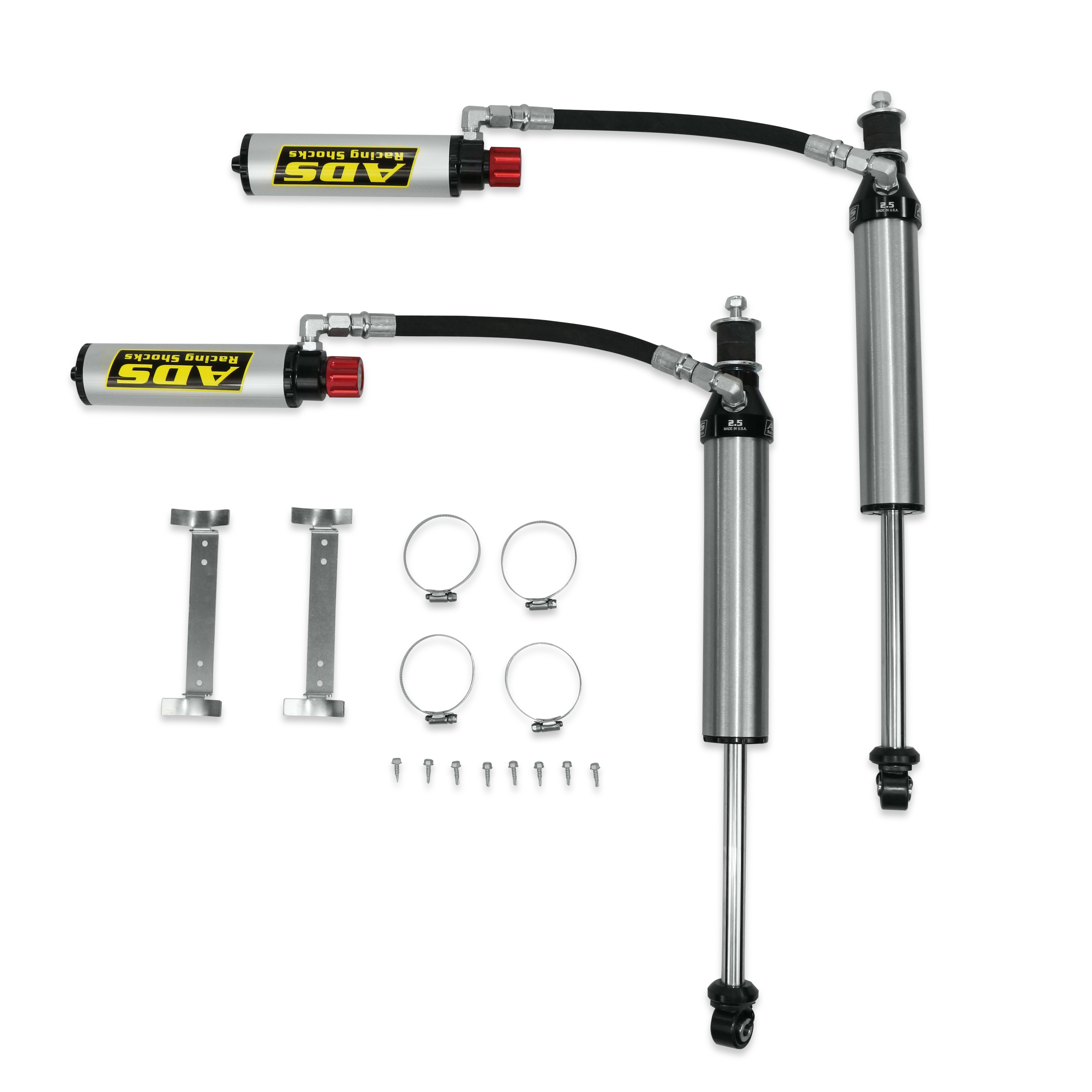 Arizona Desert Shocks 250-T4P09-A00 - ADS Direct Fit 2.5" Adjustable Reservoir Race Shocks - Rear Arizona Desert Shocks 250-T4P09-A00 - ADS Direct Fit 2.5" Adjustable Reservoir Race Shocks - Rear